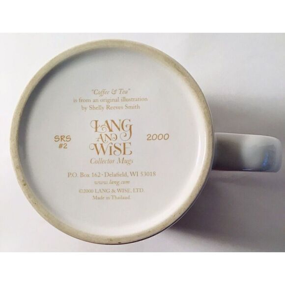 Lang And Wise Collectors 2000 Mug Cofee, Tea Cup Vintage Country - Picture 2 of 8
